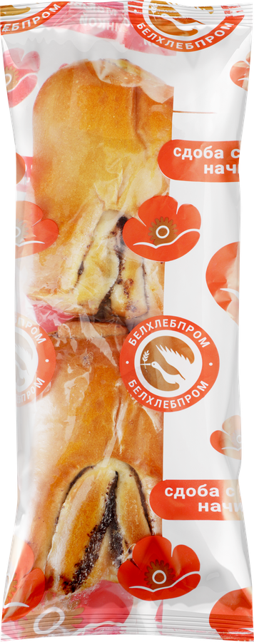 Сдоба Новая с маковой начинкой, 130г, превью