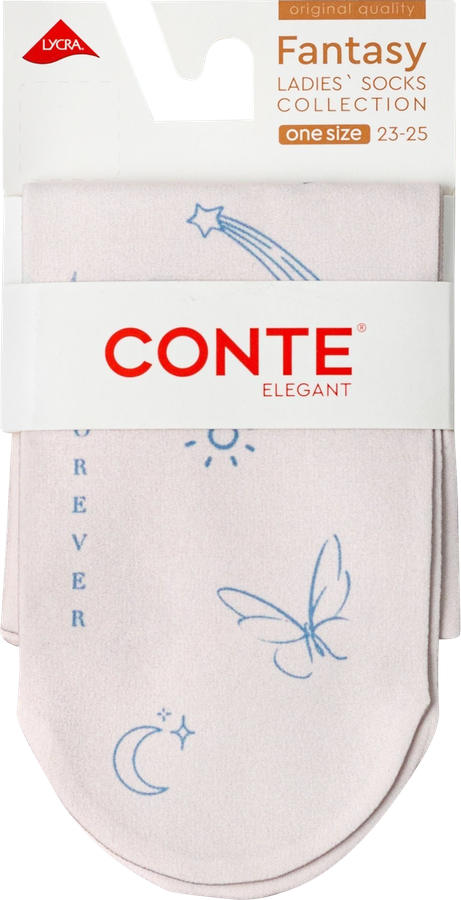 Носки женские CONTE Fantasy/Фантазия, с рисунком 942, Арт. 22С-55СП, предпросмотр