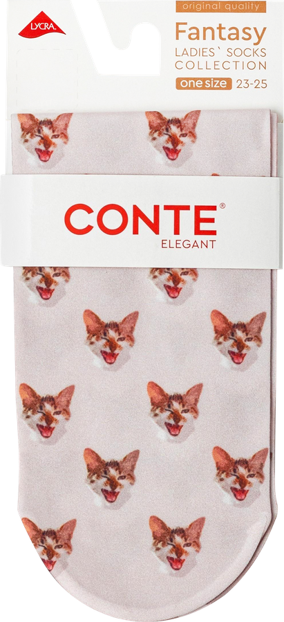 Носки женские CONTE Fantasy/Фантазия, с рисунком 143, Арт. 17С-34СП, предпросмотр