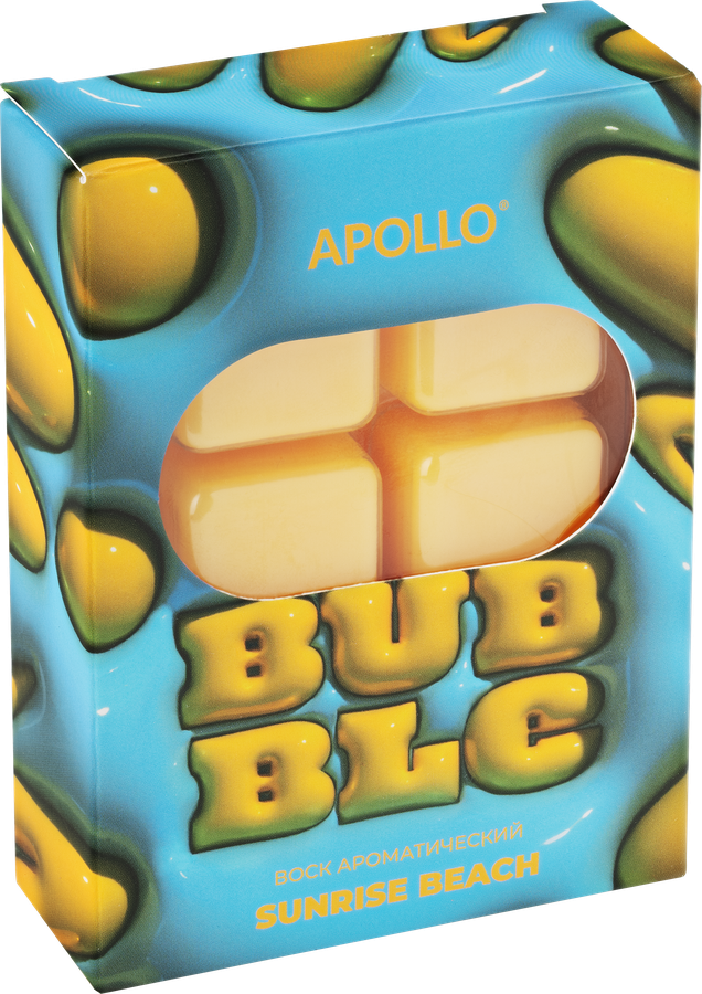 Воск ароматический APOLLO Bubble Sunrise beach, Арт. BBB-06, превью