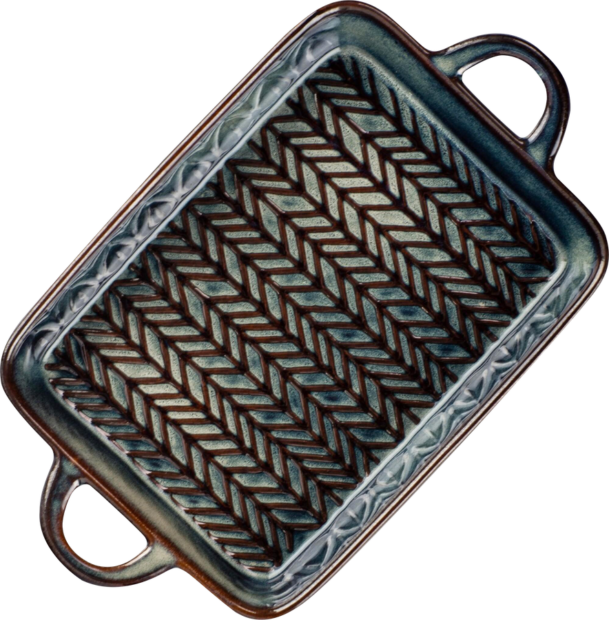 Форма для запекания ATTRIBUTE Glaze 26,5x15x3,5см, прямоугольная, керамика, превью