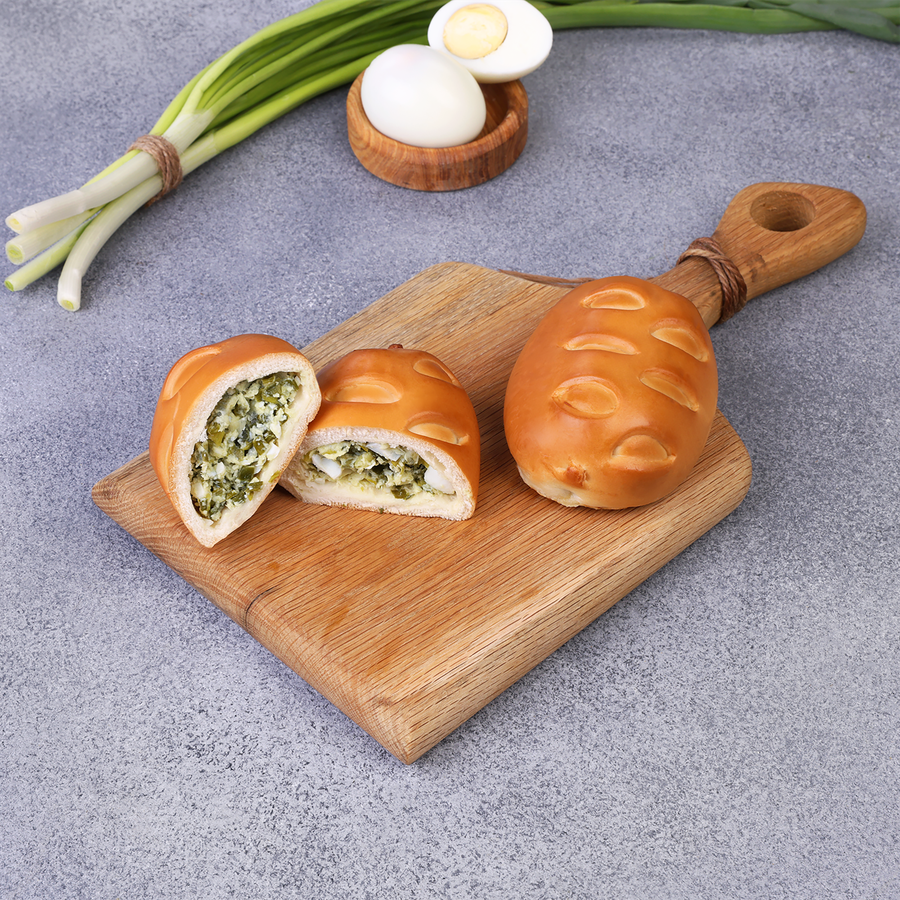 Пирожок с зеленым луком и яйцом, 60г, превью