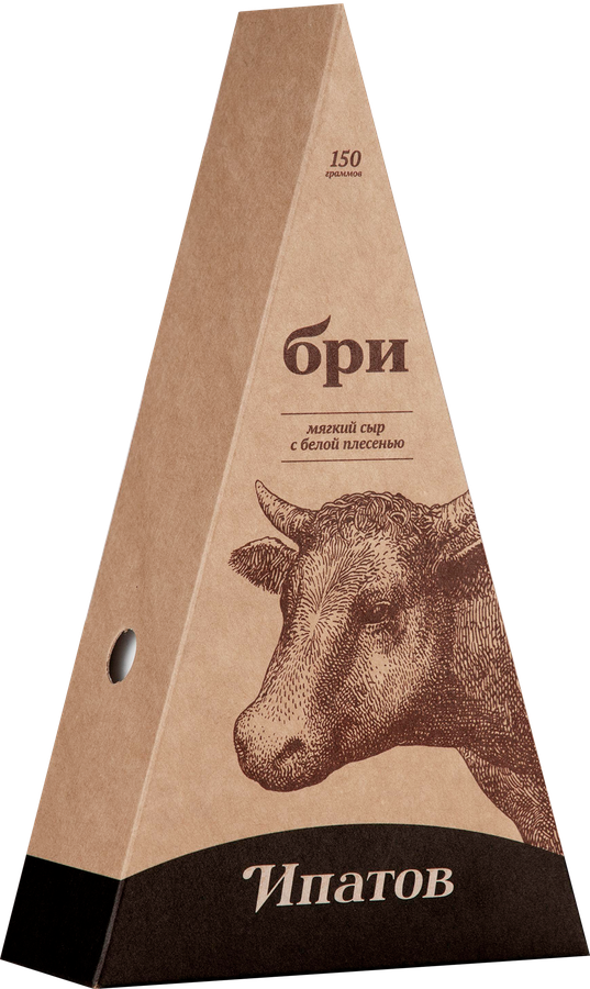 Сыр мягкий ИПАТОВ Бри с белой плесенью 60%, без змж, 150г, превью