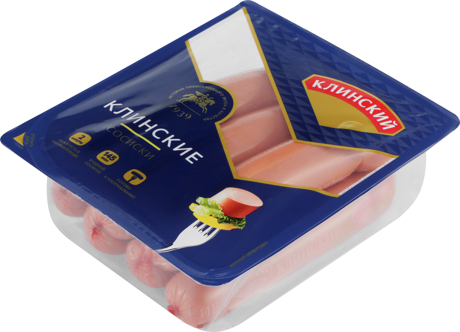 Сосиски КЛИНСКИЙ Клинские, 410г, превью