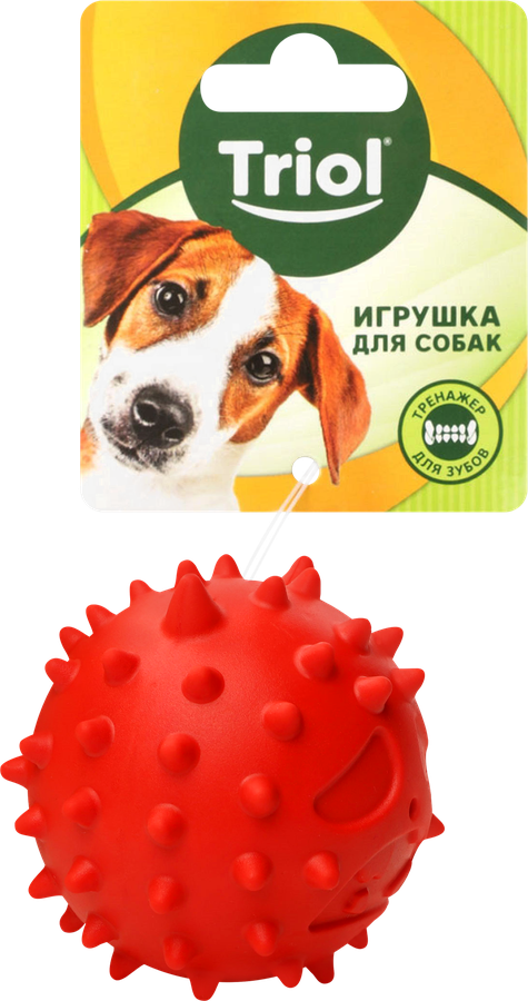 Игрушка для собак TRIOL Мяч-космос 61мм, предпросмотр