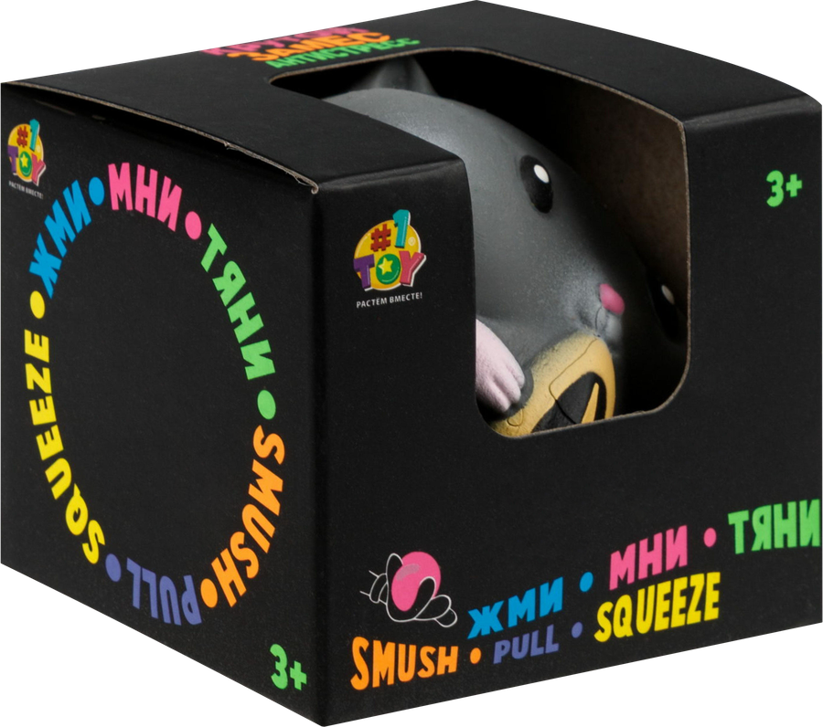 Игрушка 1TOY Крутой замес, звери (свинка, хомяк, собака, кот), Арт. Т26363, превью