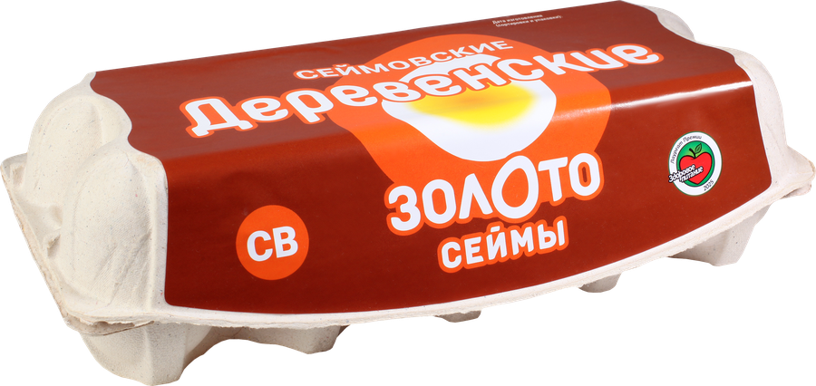 Яйцо куриное СЕЙМОВСКОЕ Деревенское СВ, 10шт, предпросмотр