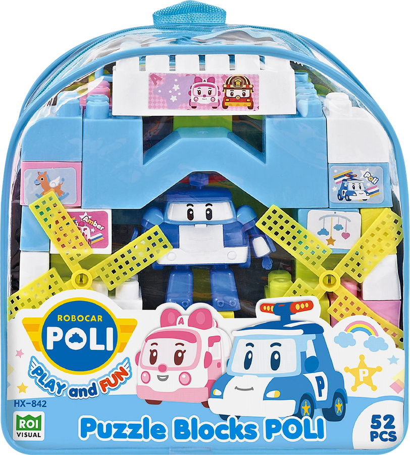 Конструктор ROBOCAR POLI Поли, Арт. HX-842, предпросмотр