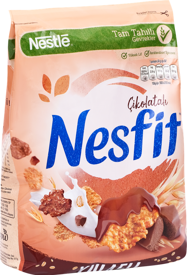 Готовый завтрак NESTLE Nesfit, шоколадные батончики, 400г, предпросмотр