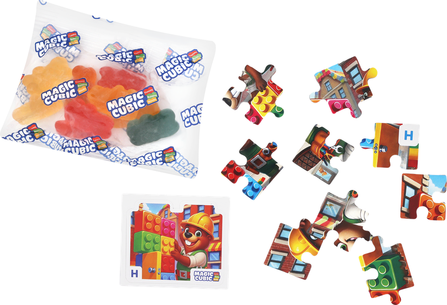 Мармелад жевательный SMELLO Magic Cubic, в ассортименте, 40г, предпросмотр