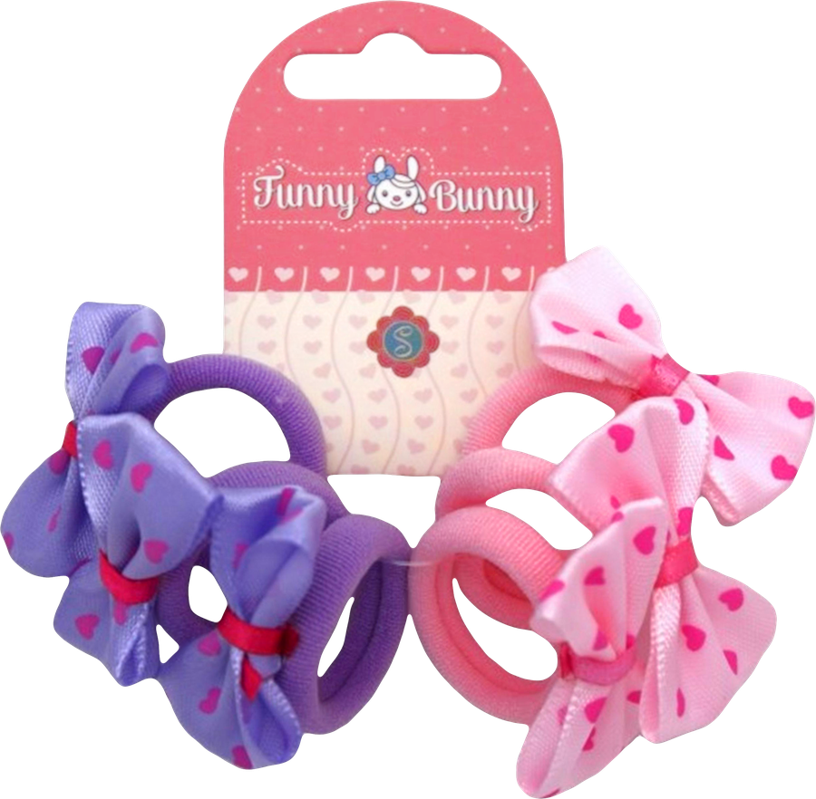 Резинка для волос FUNNYBUNNY в ассортименте Арт. NFB1-34, 6шт, превью