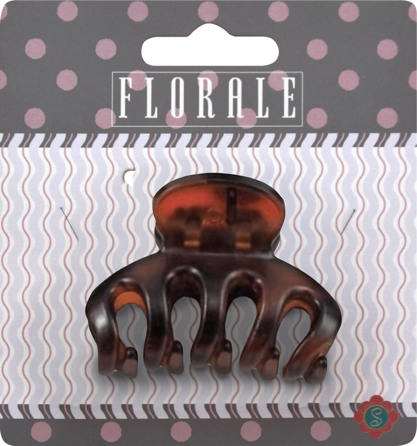 Краб для волос FLORALE в ассортименте, Арт. NFL6-17, превью