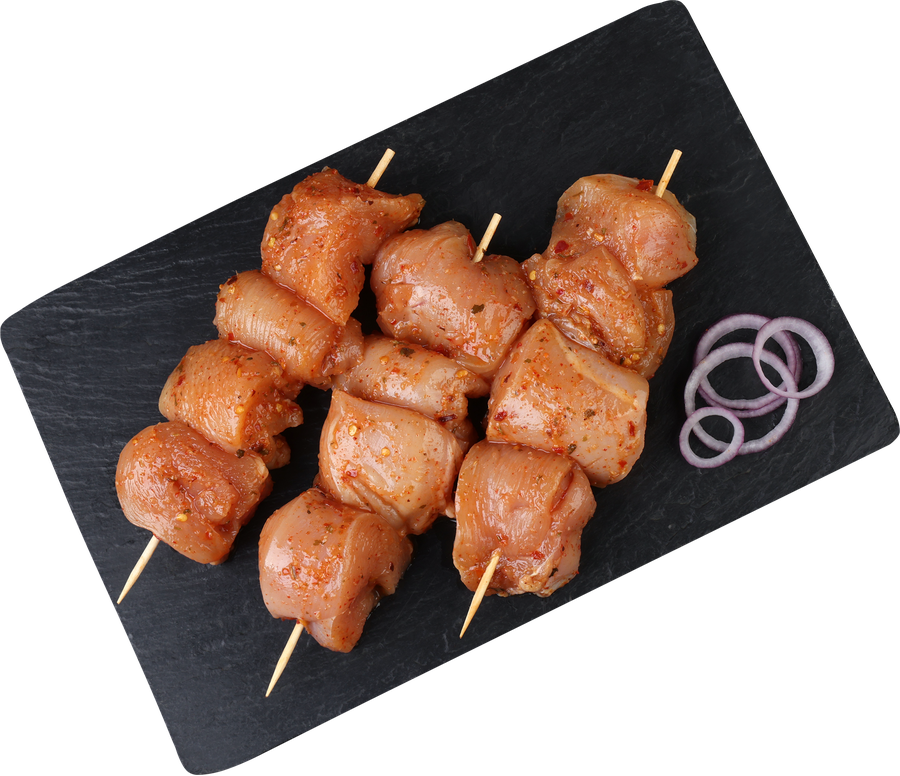 Шашлык из филе куриной грудки ЛЕНТА FRESH в тайском маринаде гай янг, предпросмотр