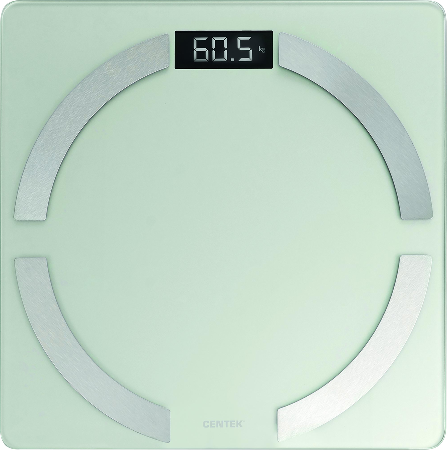 Весы напольные CENTEK LCD-дисплей 6,5х2см, до 150кг, Арт. CT-2425 White, превью