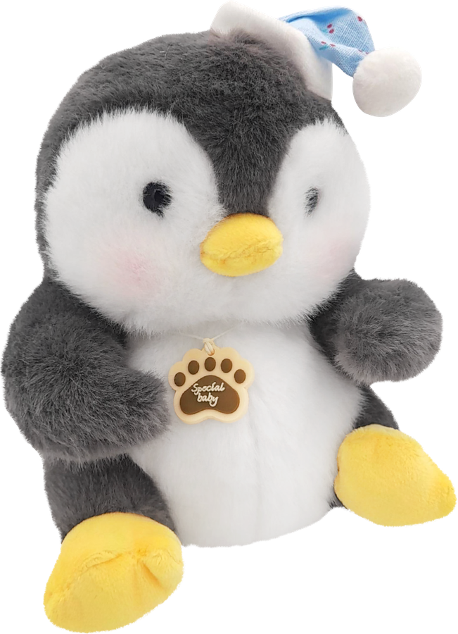 Игрушка мягкая SOFFY Пушистые зверята, 14см, превью