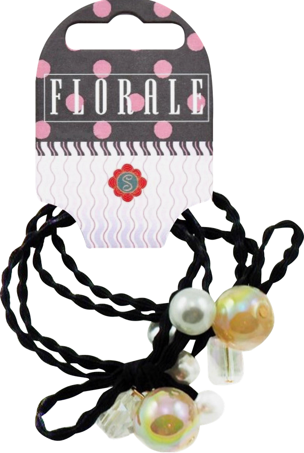 Резинка для волос FLORALE в ассортименте, Арт. NFL1-49, 2шт, превью