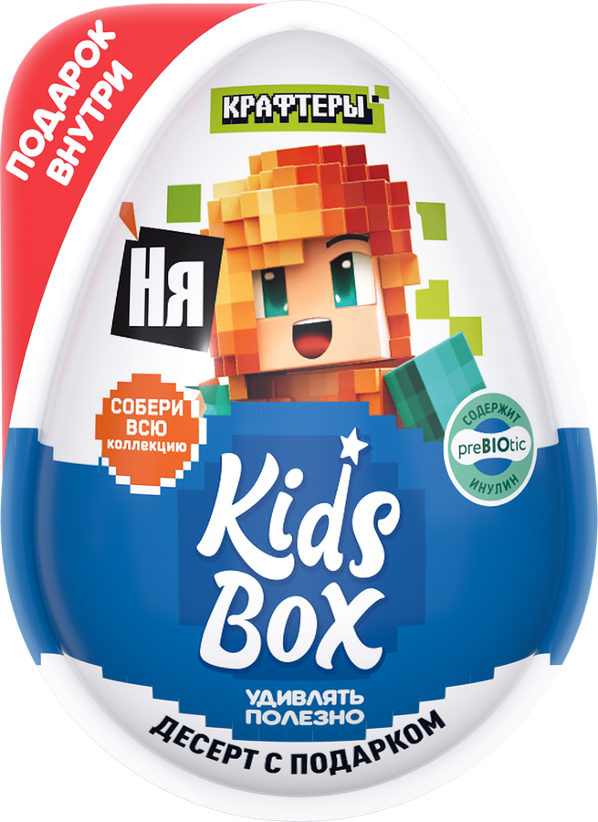 Десерт KIDS BOX Крафтеры с подарком, 20г, предпросмотр