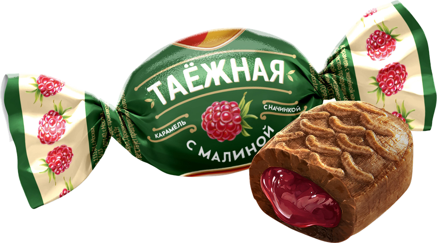 Карамель РОТ ФРОНТ Таежная с малиной, 150г, предпросмотр