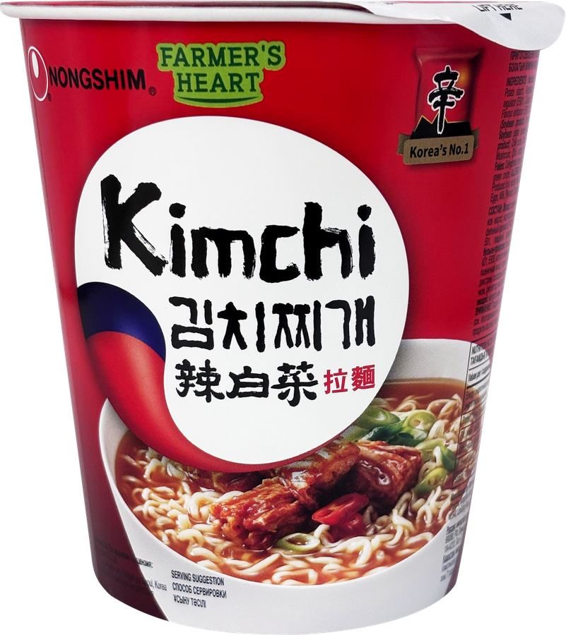 Лапша NONGSHIM Кимчи Рамен, 70г, превью