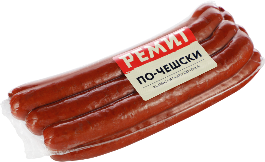 Колбаски полукопченые РЕМИТ По-Чешски, 380г, превью