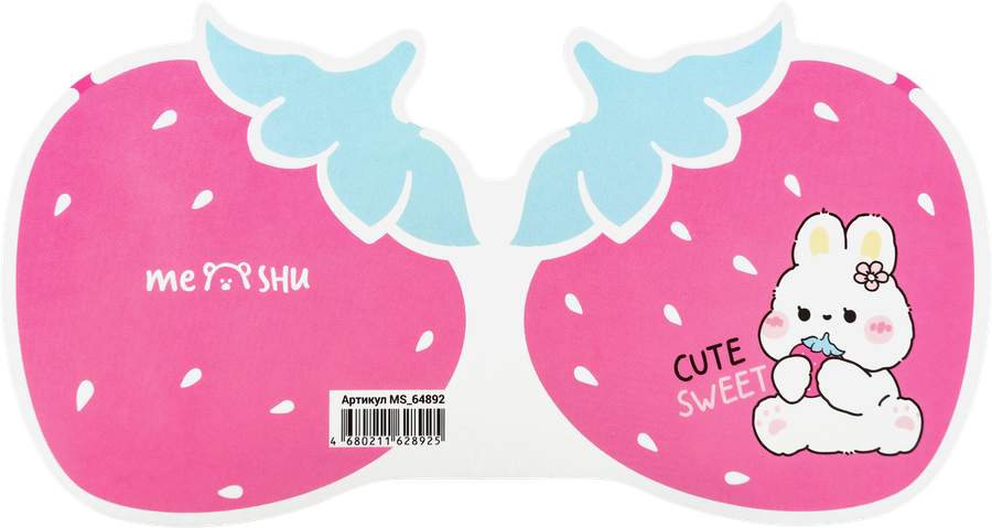 Набор MESHU Cute Sweet, флажки-закладки и самоклеящиеся блоки, 20 листов, 5 цветов, превью