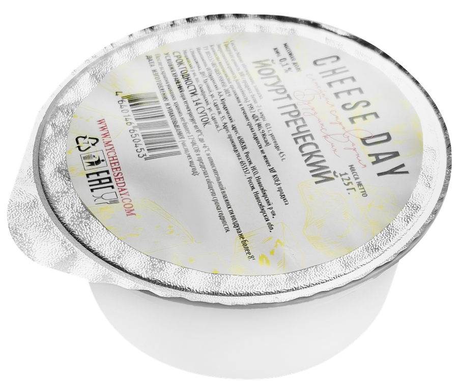Йогурт CHEESEDAY Греческий 0,1%, без змж, 125г, превью