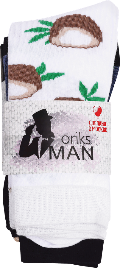 Носки мужские ORIKS цвет фанни, 5пар, предпросмотр