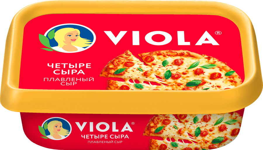 Сыр плавленый VIOLA Четыре сыра 35%, без змж