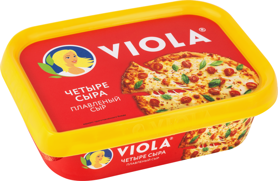 Сыр плавленый VIOLA Четыре сыра 35%, без змж, 190г, предпросмотр