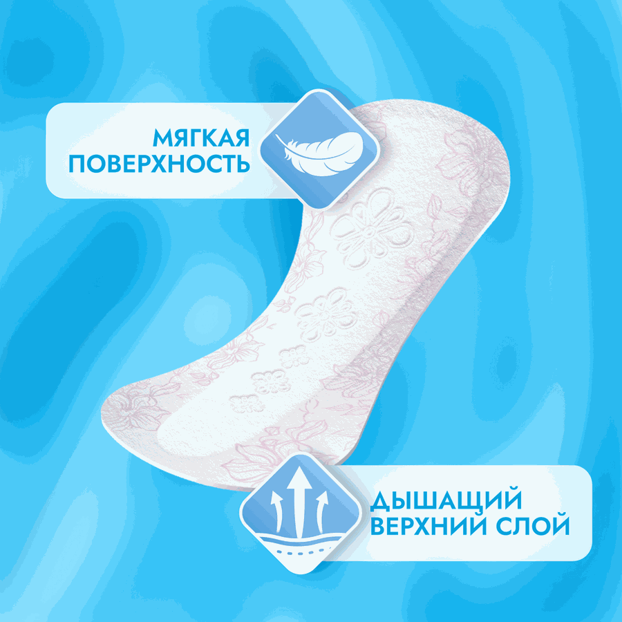 Прокладки ежедневные LIBRETTA Свежесть и стиль Мультиформ, 20шт, превью