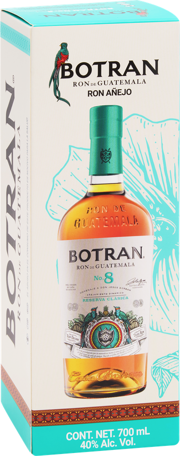 Ром BOTRAN №8 Резерва Классика выдержанный 40%, п/у, 0.7л, превью