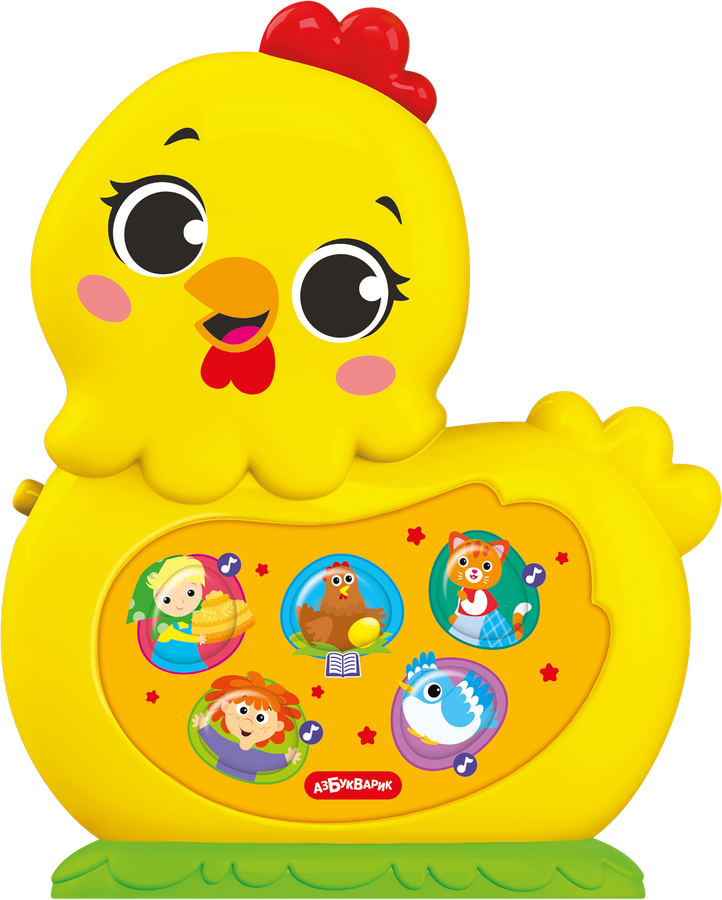 Игрушка музыкальная АЗБУКВАРИК Сказки и потешки, превью
