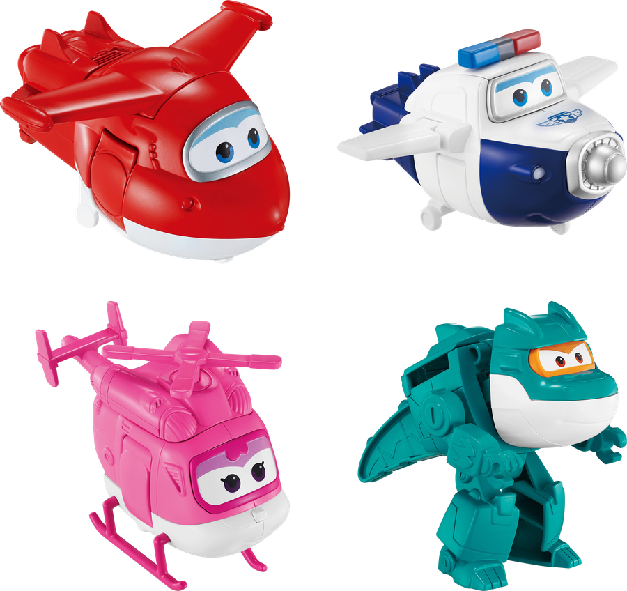 Игрушка-трансформер SUPER WINGS Супер Крылья Value, Арт. EU780621, EU780622, EU780623, EU780624, предпросмотр