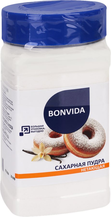 Сахарная пудра BONVIDA нетающая, 300г, предпросмотр